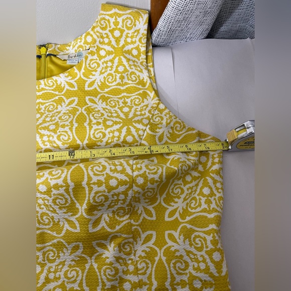 Boden NWOT Talia Sheath dress size 10R Floral Paisley Cotton Textured Career - Picture 9 of 12